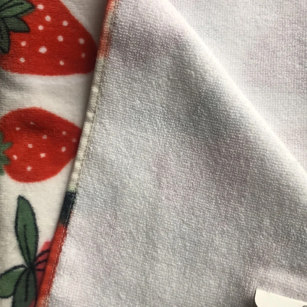 Envogue STRAWBERRY Cotton Bath Towels s/2